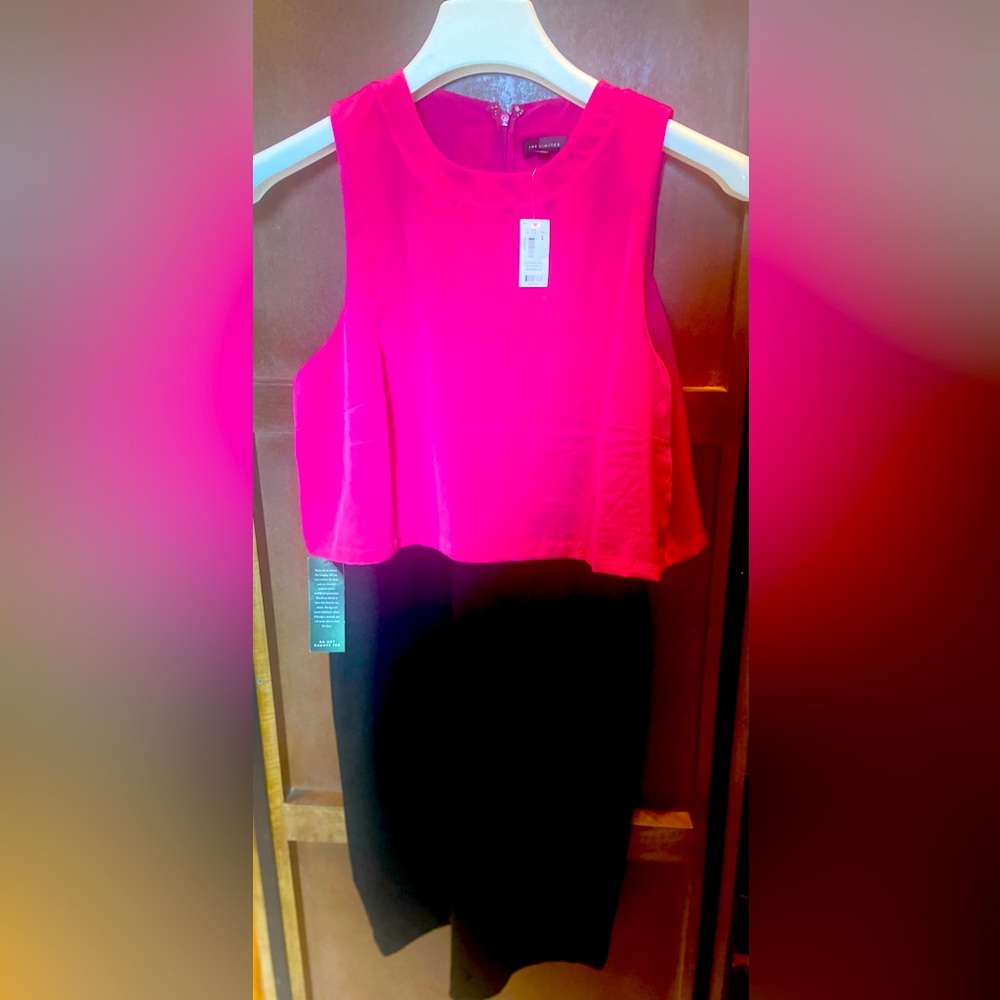 Pink & Black Summer Dress